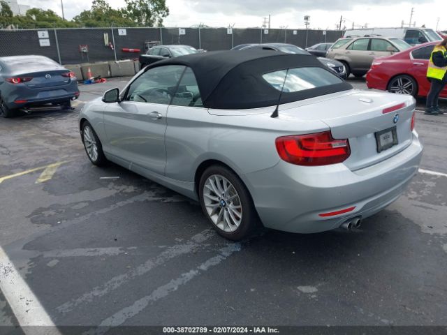 Photo 2 VIN: WBA1K5C5XFV242824 - BMW 228I 