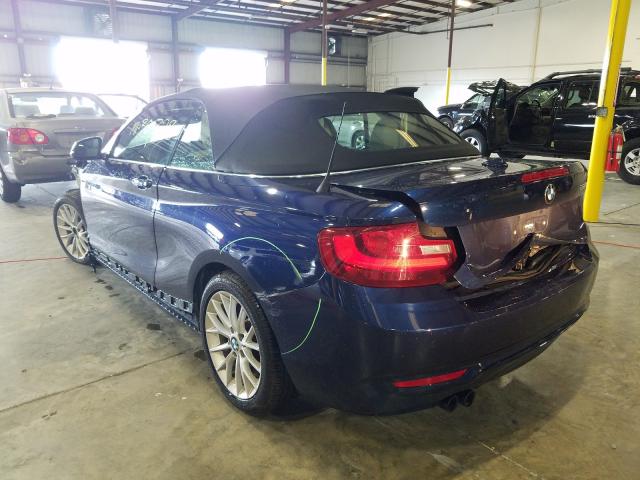 Photo 2 VIN: WBA1K9C54GV710958 - BMW 228 I SULE 