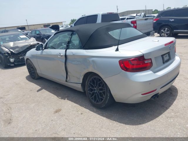 Photo 2 VIN: WBA1K9C55GV710631 - BMW 228I 