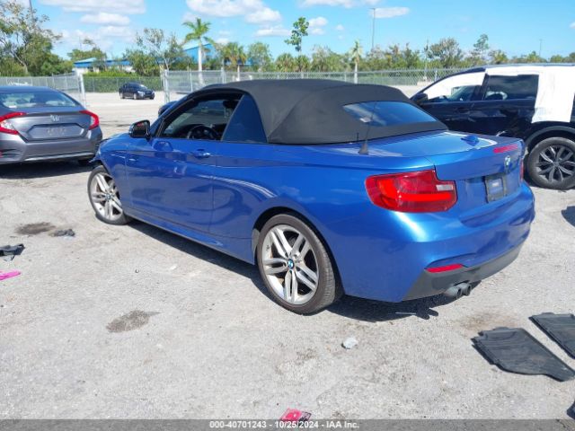 Photo 2 VIN: WBA1K9C56GV321822 - BMW 228I 