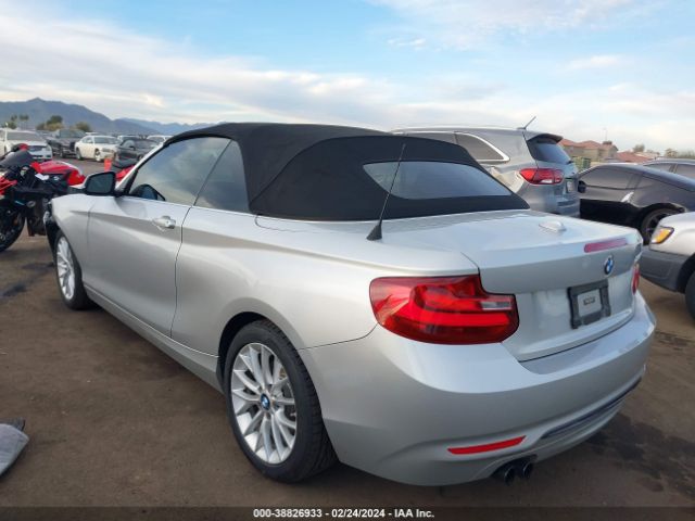 Photo 2 VIN: WBA1K9C57GV322297 - BMW 228I 