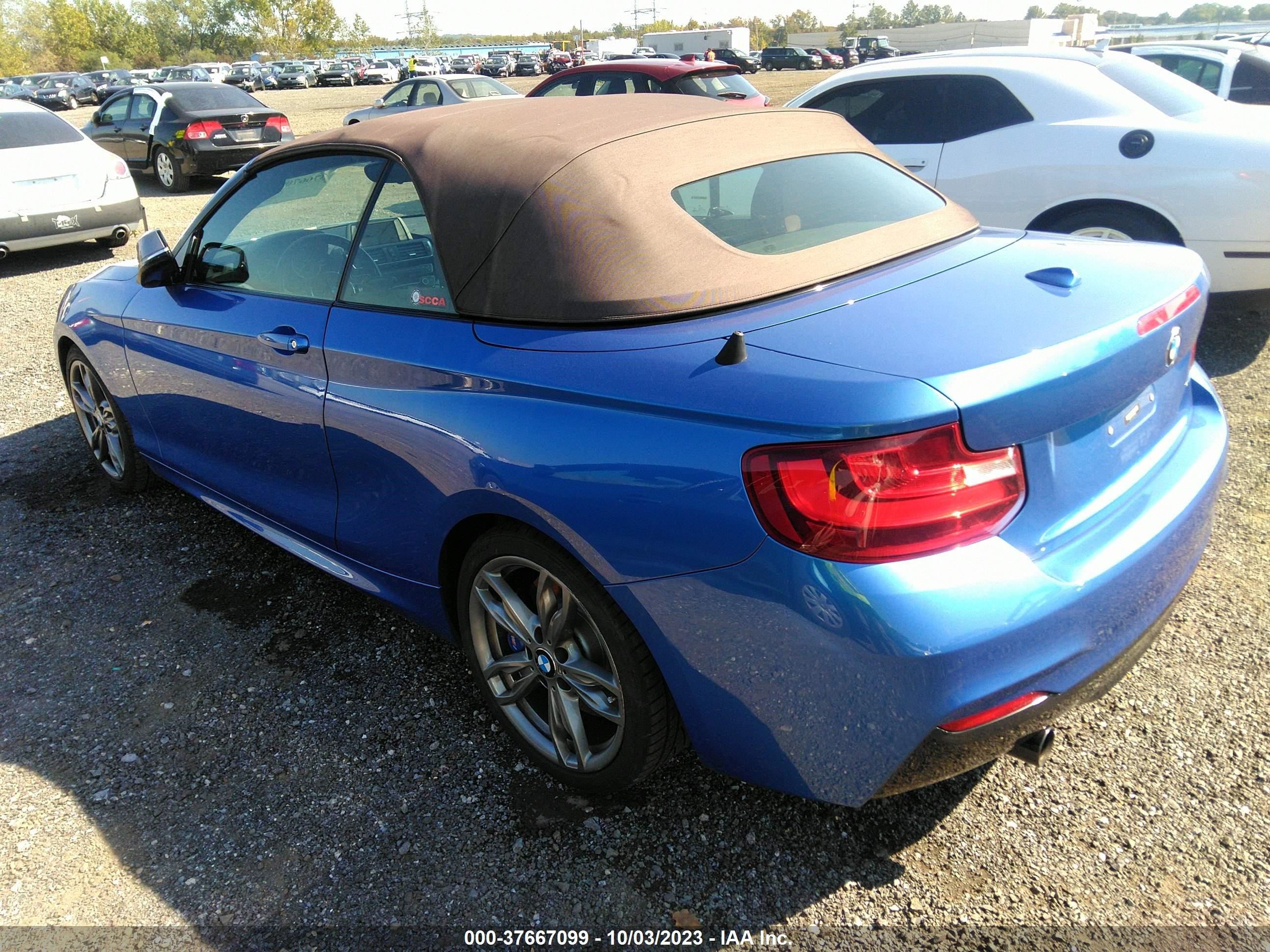 Photo 2 VIN: WBA1M1C55FVZ99536 - BMW 2 SERIES 