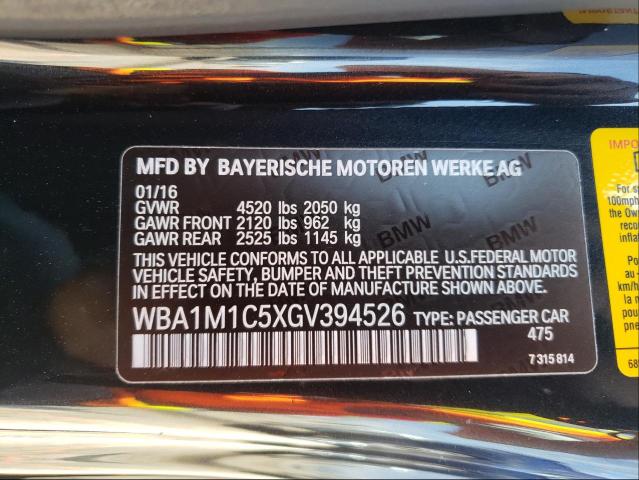 Photo 9 VIN: WBA1M1C5XGV394526 - BMW M235I 