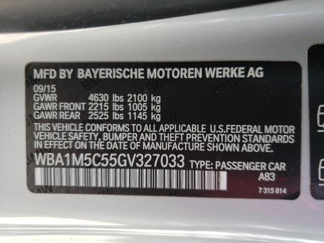 Photo 9 VIN: WBA1M5C55GV327033 - BMW M235XI 