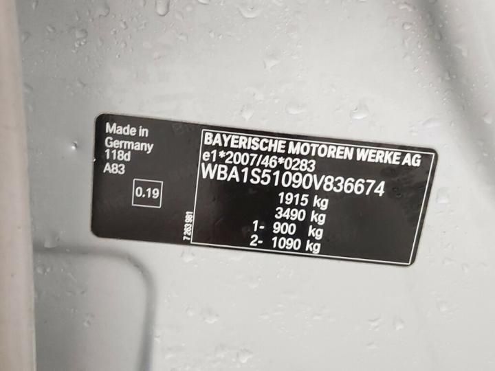 Photo 30 VIN: WBA1S51090V836674 - BMW 118D 