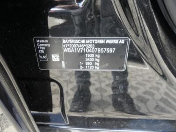 Photo 12 VIN: WBA1V710407B57597 - BMW 1 HATCH DIESEL - 2015 