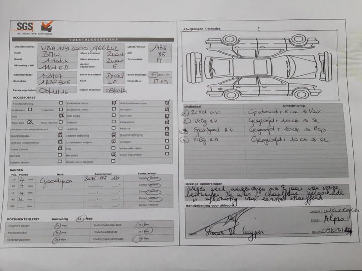 Photo 22 VIN: WBA1V91000V866242 - BMW 1 HATCH 