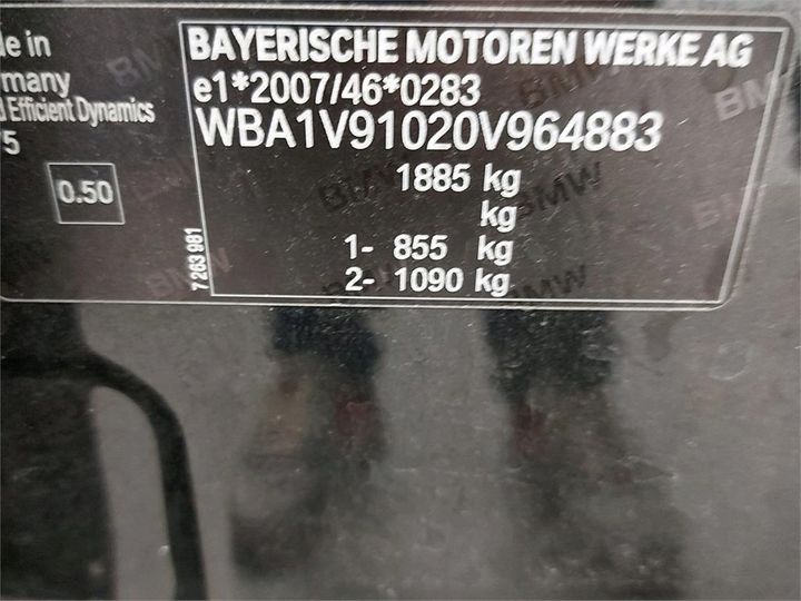 Photo 6 VIN: WBA1V91020V964883 - BMW 1 HATCH 