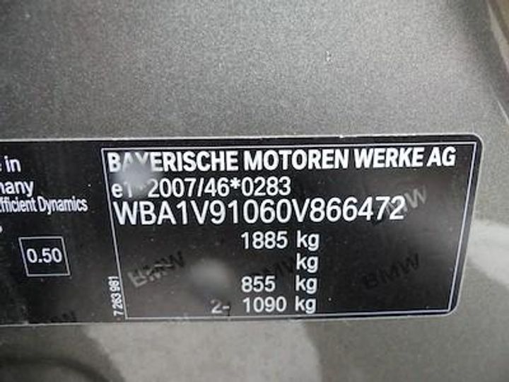 Photo 12 VIN: WBA1V91060V866472 - BMW 1 HATCH DIESEL - 2015 