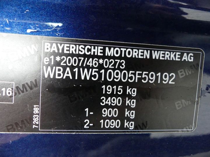 Photo 5 VIN: WBA1W510905F59192 - BMW 1-REEKS 