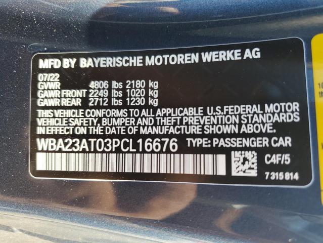 Photo 9 VIN: WBA23AT03PCL16676 - BMW 430I 