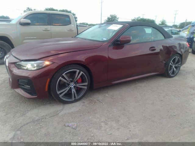 Photo 1 VIN: WBA23AT05NCJ39562 - BMW 4 SERIES 