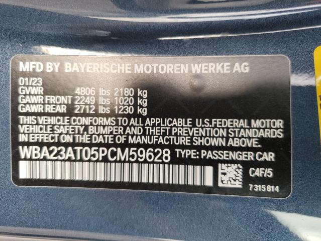 Photo 12 VIN: WBA23AT05PCM59628 - BMW 430I 