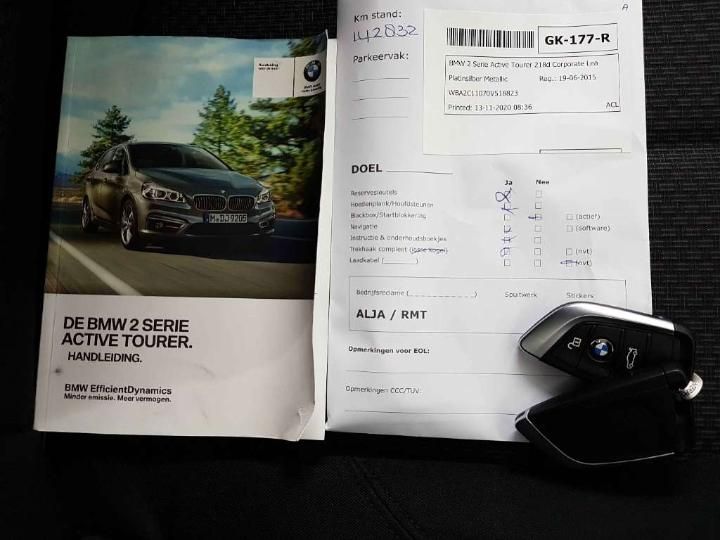 Photo 7 VIN: WBA2C11070V518823 - BMW 2 SERIE ACTIVE TOURER 