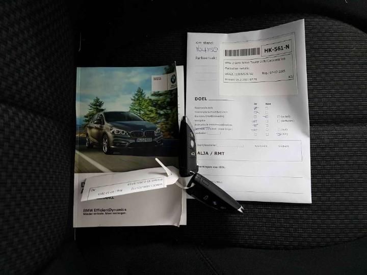 Photo 17 VIN: WBA2C11080V521732 - BMW 2 SERIE ACTIVE TOURER 