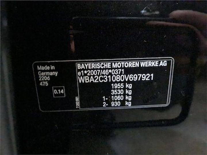 Photo 11 VIN: WBA2C31080V697921 - BMW 2 ACTIVE TOURER DIESEL 