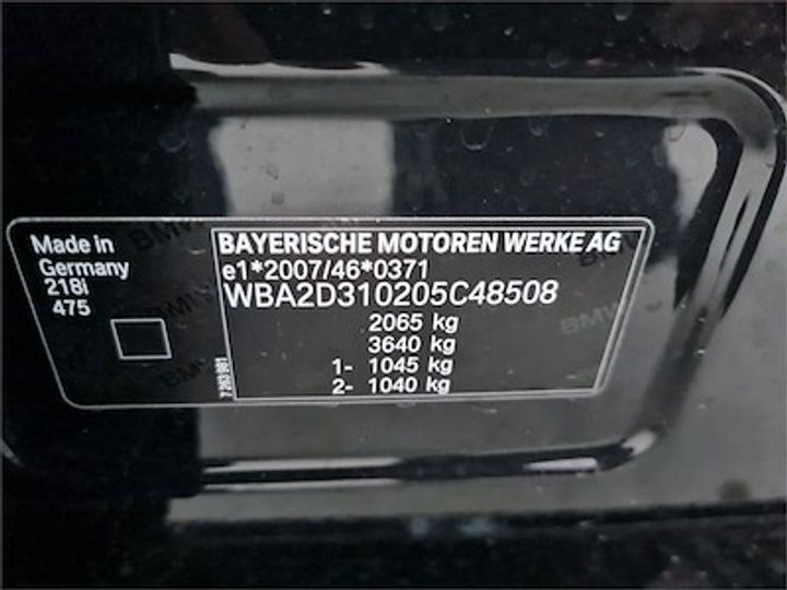 Photo 11 VIN: WBA2D310205C48508 - BMW 2 GRAN TOURER 