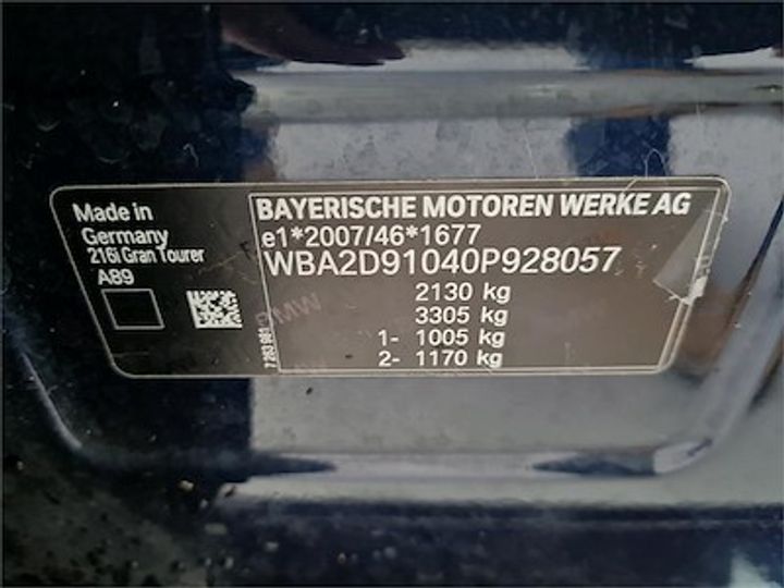 Photo 11 VIN: WBA2D91040P928057 - BMW 2 GRAN TOURER 