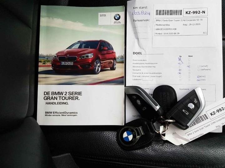 Photo 22 VIN: WBA2E11020P931408 - BMW 2 SERIE GRAN TOURER 