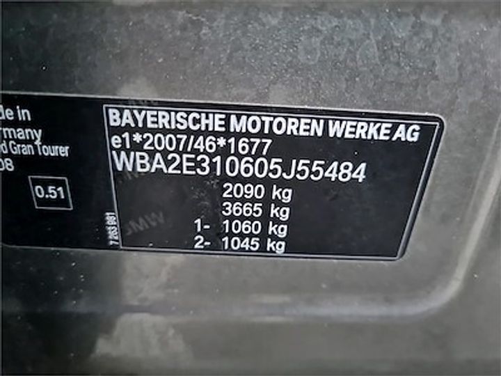 Photo 11 VIN: WBA2E310605J55484 - BMW 2 GRAN TOURER DIESEL 