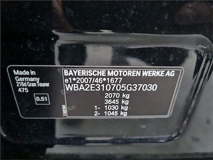 Photo 11 VIN: WBA2E310705G37030 - BMW 2 GRAN TOURER DIESEL 