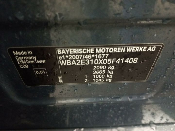 Photo 37 VIN: WBA2E310X05F41408 - BMW 216D 