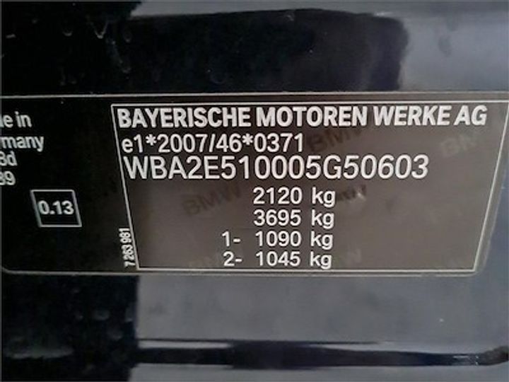 Photo 11 VIN: WBA2E510005G50603 - BMW 2 GRAN TOURER DIESEL 