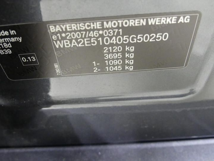 Photo 4 VIN: WBA2E510405G50250 - BMW 2 GRAN TOURER 