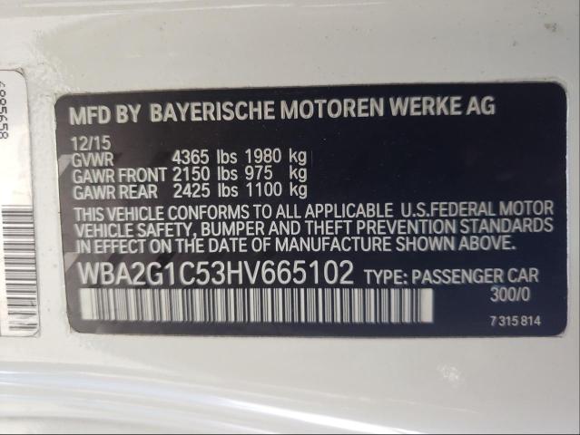 Photo 9 VIN: WBA2G1C53HV665102 - BMW M240I 