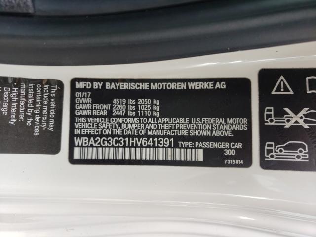 Photo 9 VIN: WBA2G3C31HV641391 - BMW M240I 