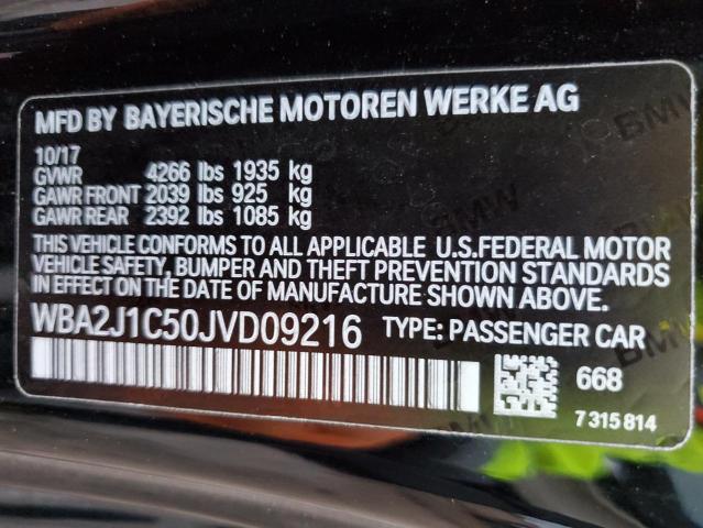 Photo 11 VIN: WBA2J1C50JVD09216 - BMW 230I 