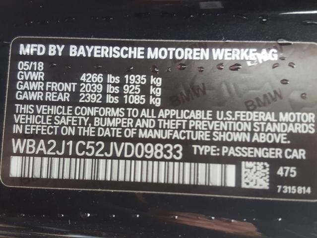 Photo 9 VIN: WBA2J1C52JVD09833 - BMW 230I 