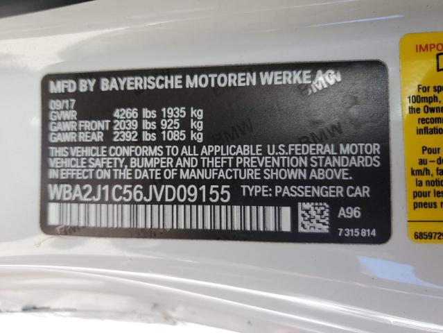 Photo 11 VIN: WBA2J1C56JVD09155 - BMW 230I 