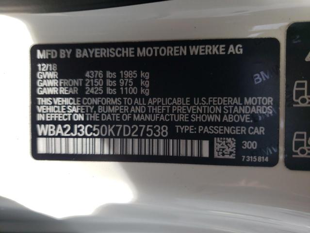 Photo 12 VIN: WBA2J3C50K7D27538 - BMW 230XI 