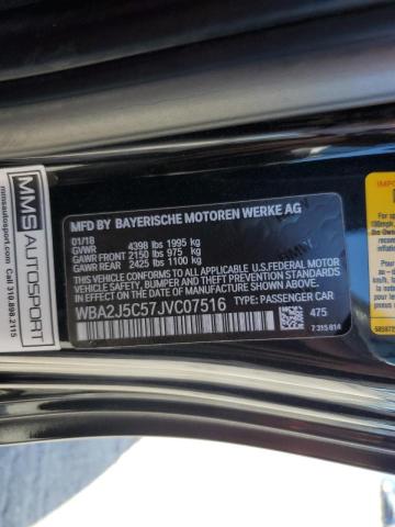 Photo 11 VIN: WBA2J5C57JVC07516 - BMW M240I 