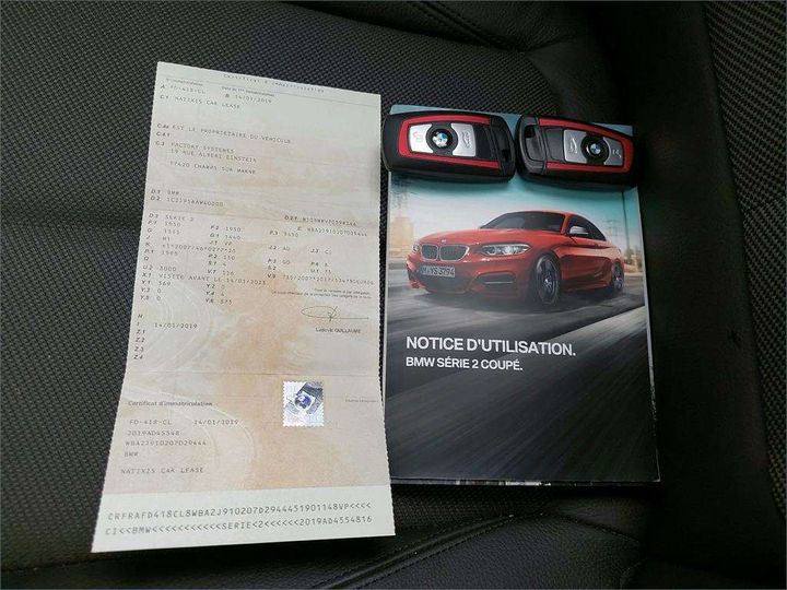 Photo 6 VIN: WBA2J910207D29444 - BMW SERIE 2 COUPE 