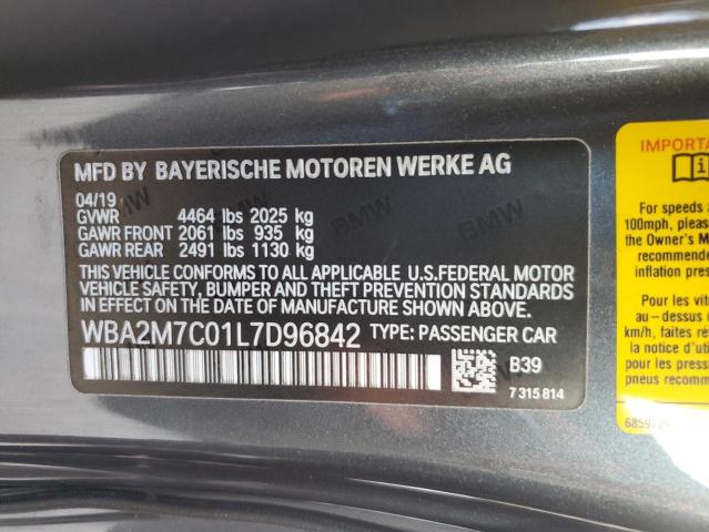 Photo 12 VIN: WBA2M7C01L7D96842 - BMW 230I 