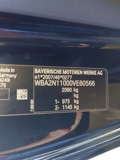 Photo 7 VIN: WBA2N11000VE60566 - BMW M240I 