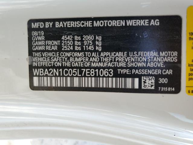 Photo 11 VIN: WBA2N1C05L7E81063 - BMW M240I 