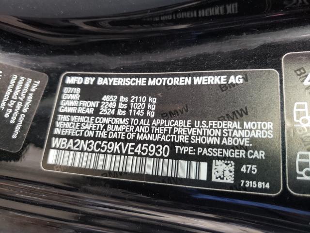 Photo 9 VIN: WBA2N3C59KVE45930 - BMW M240XI 