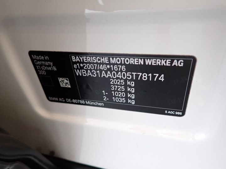 Photo 22 VIN: WBA31AA0405T78174 - BMW X1 