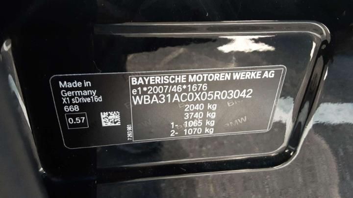 Photo 21 VIN: WBA31AC0X05R03042 - BMW X1 