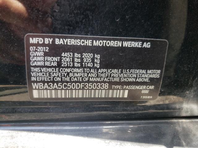 Photo 9 VIN: WBA3A5C50DF350338 - BMW 328I 