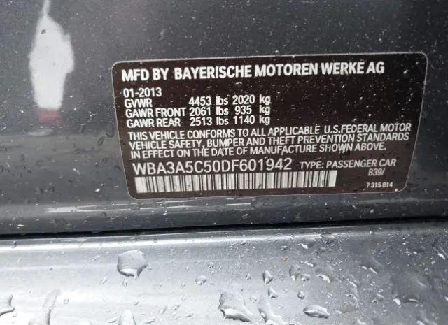 Photo 8 VIN: WBA3A5C50DF601942 - BMW 328I 