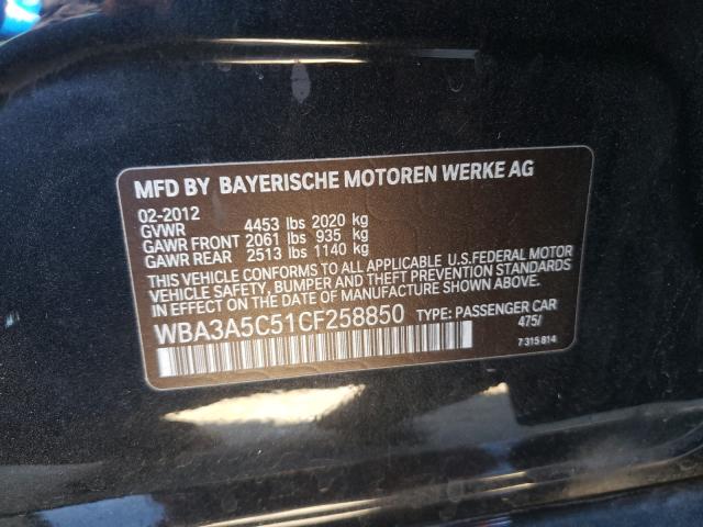 Photo 9 VIN: WBA3A5C51CF258850 - BMW 328 I 