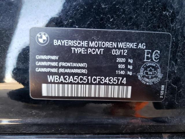 Photo 11 VIN: WBA3A5C51CF343574 - BMW 328 I 