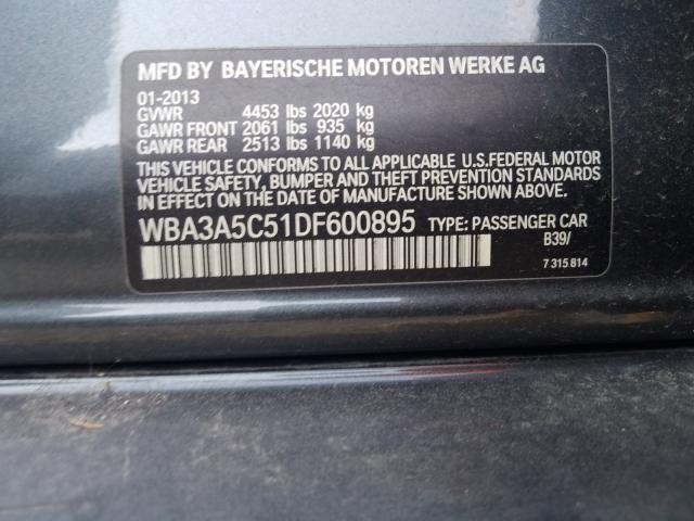 Photo 9 VIN: WBA3A5C51DF600895 - BMW 328 I 