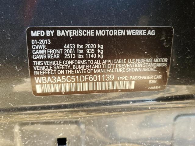 Photo 11 VIN: WBA3A5C51DF601139 - BMW 3 SERIES 