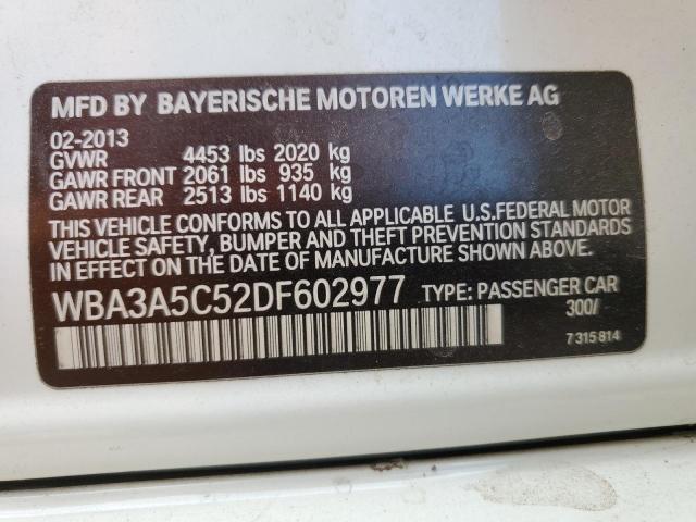 Photo 11 VIN: WBA3A5C52DF602977 - BMW 328 I 