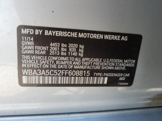 Photo 9 VIN: WBA3A5C52FF608815 - BMW 328 I 